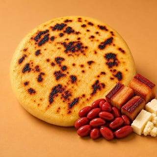 The Revuelta (Queso, Frijoles & Chicharrón)
